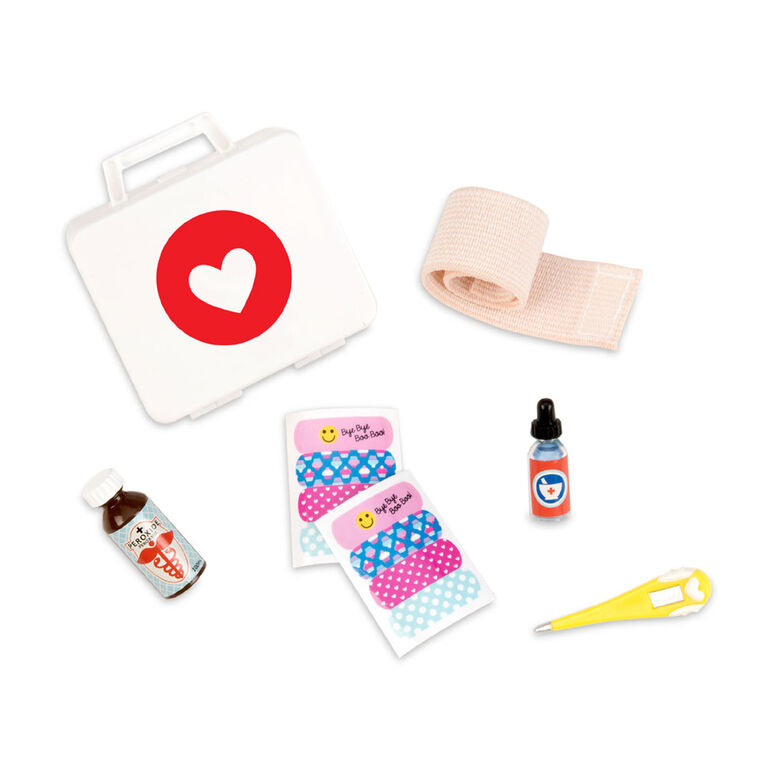 Little Owie Fix-It Kit, Our Generation, Trousse de premiers soins pour poupées de 18 po