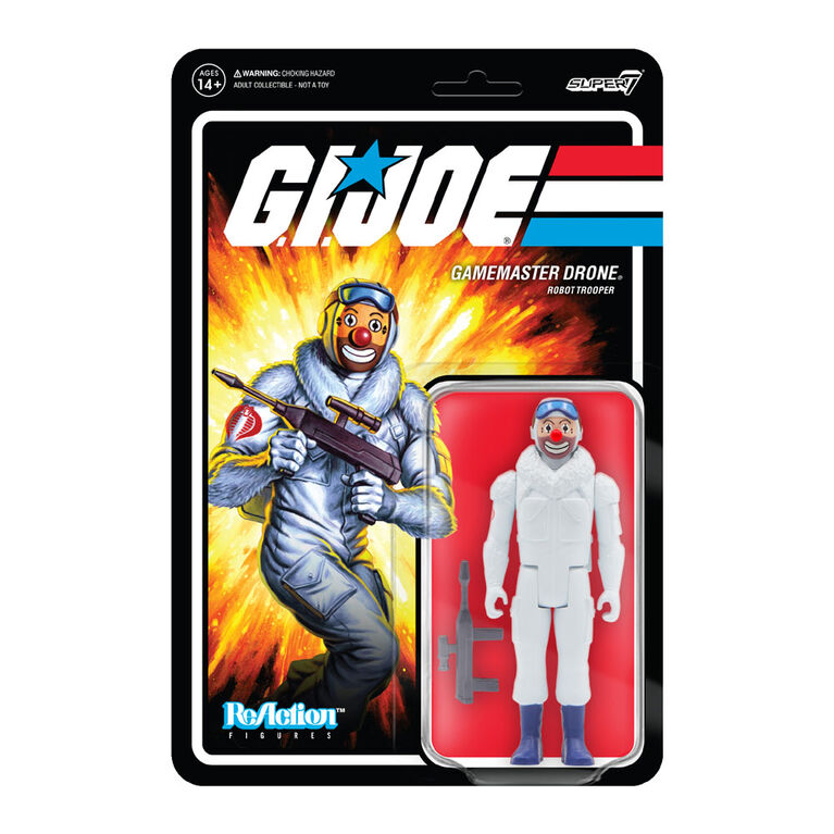 G.I. Joe ReAction Figures Wave 2 - Gamemaster Drone