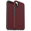 OtterBox Symmetry Case iPhone Xs/X Fine Port ( Burgundy/Grey)