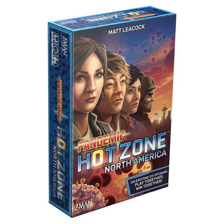 Pandemic Hot Zone North America - Édition anglaise