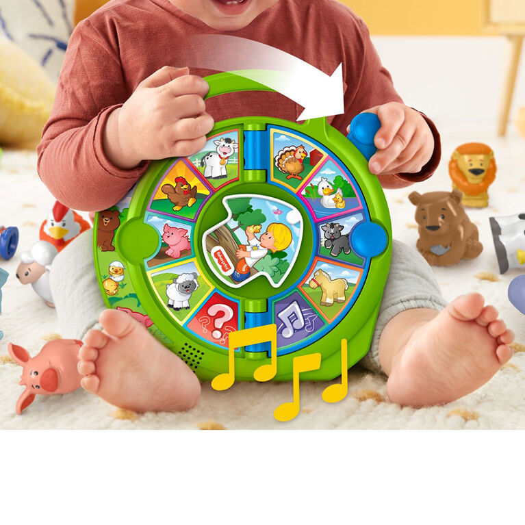 Fisher-Price - Little People - ​See 'N Say - Édition anglaise - Notre exclusivité