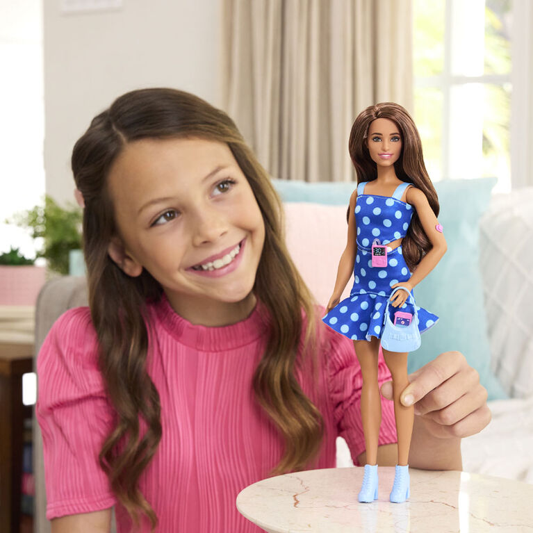 Barbie Fashionistas Doll with Type 1 Diabetes in Polka Dot Outfit