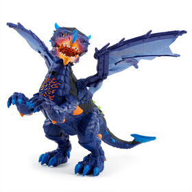 Dragon Untamed Legends - Vulcan (bleu fonc&eacute;) - jouet interactif