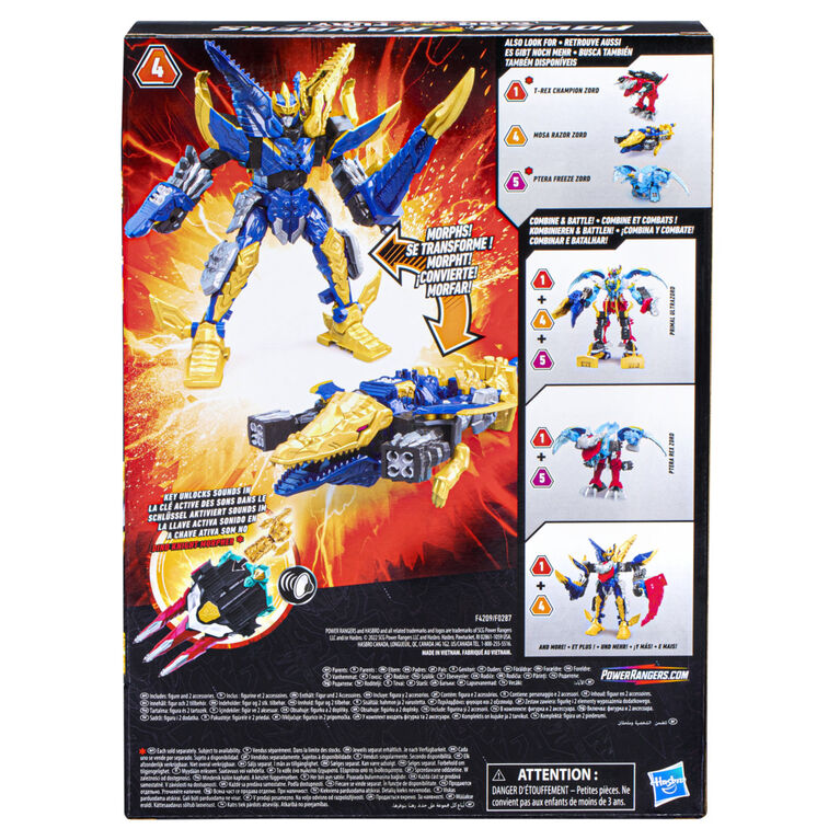 Power Rangers Dino Mosa Razor Zord with Zord Link Mix-and-Match Custom Build System