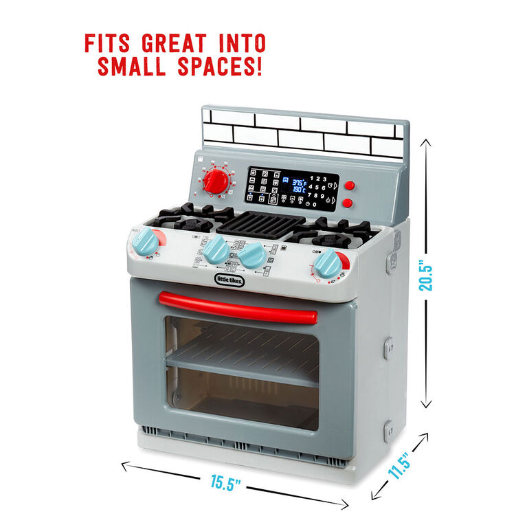 Little Tikes First Oven Realistic Pretend Play Appliance for Kids - English Edition