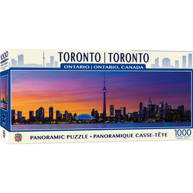 Masterpieces Puzzle Company Blakeway Panoramas - Toronto 1000 Piece Panoramic Puzzle