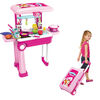 Toy Chef 2-In-1 Children's Portable Toy Kitchen Set