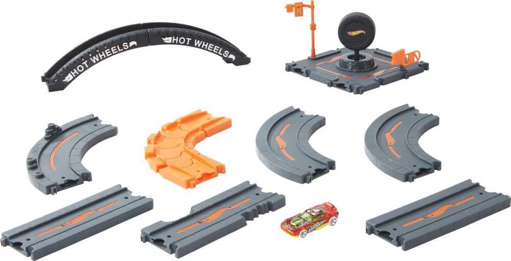 Hot wheels store corner track