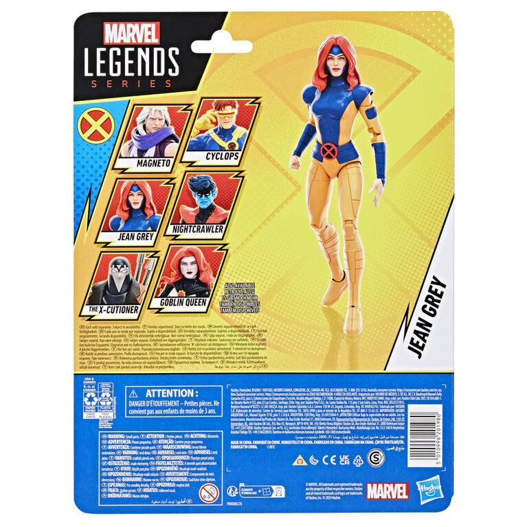 Marvel Legends Series Jean Grey X-Men '97 6 Inch Action Figure