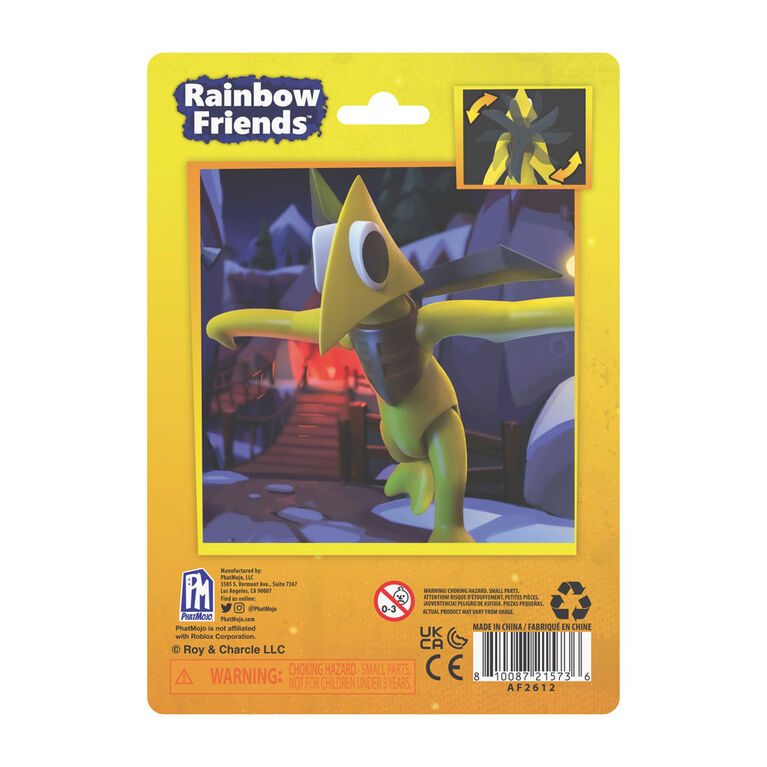 Rainbow Friends Action Figure Series 2 - Yellow