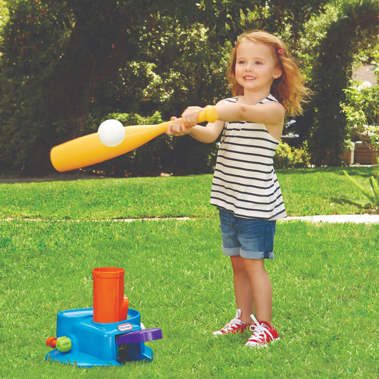 Little Tikes 3-in-1 Triple Splash T-Ball Set with 3 balls