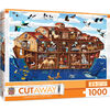 1000pc EZGrip Cut-Aways Noah's Ark Large 1000 Piece Jigsaw Puzzle