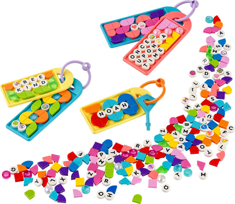 LEGO DOTS Bag Tags Mega Pack - Messaging 41949 DIY Craft Kit (228 Pieces)