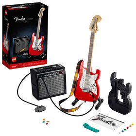 LEGO Ideas Fender Stratocaster 21329 Guitar Building Kit (1,079 Pieces)