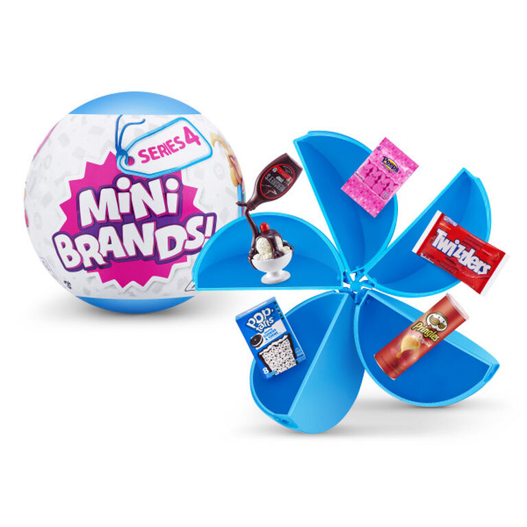 Mini Brands Surprise Ball: Collectible tiny versions of popular consumables!