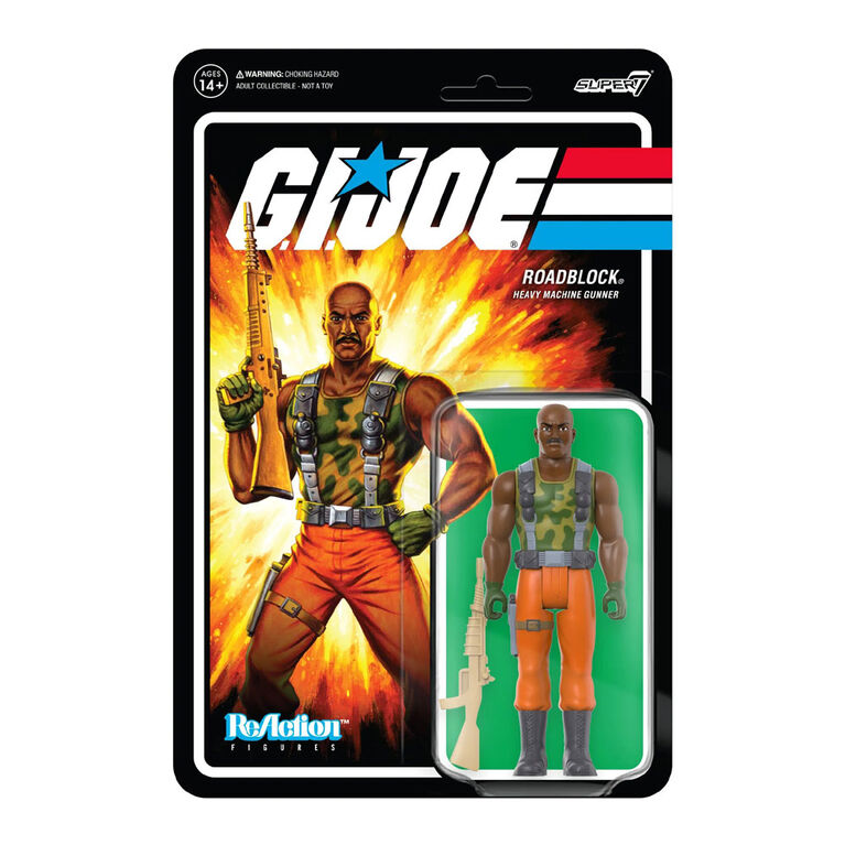 G.I. Joe ReAction Figures Wave 3:Roadblock