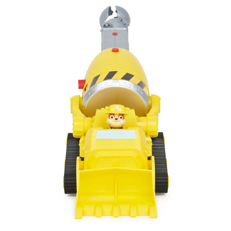 PAW Patrol, Ruben's Deluxe Bulldozer avec 3 figurines articulées à collectionner - Notre exclusivité