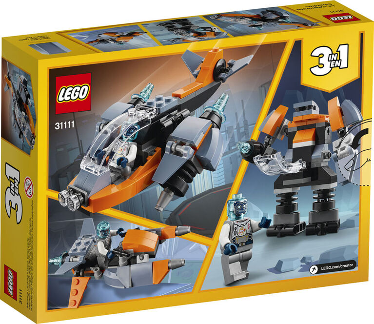LEGO Creator Le cyber drone 31111 (113 pièces)