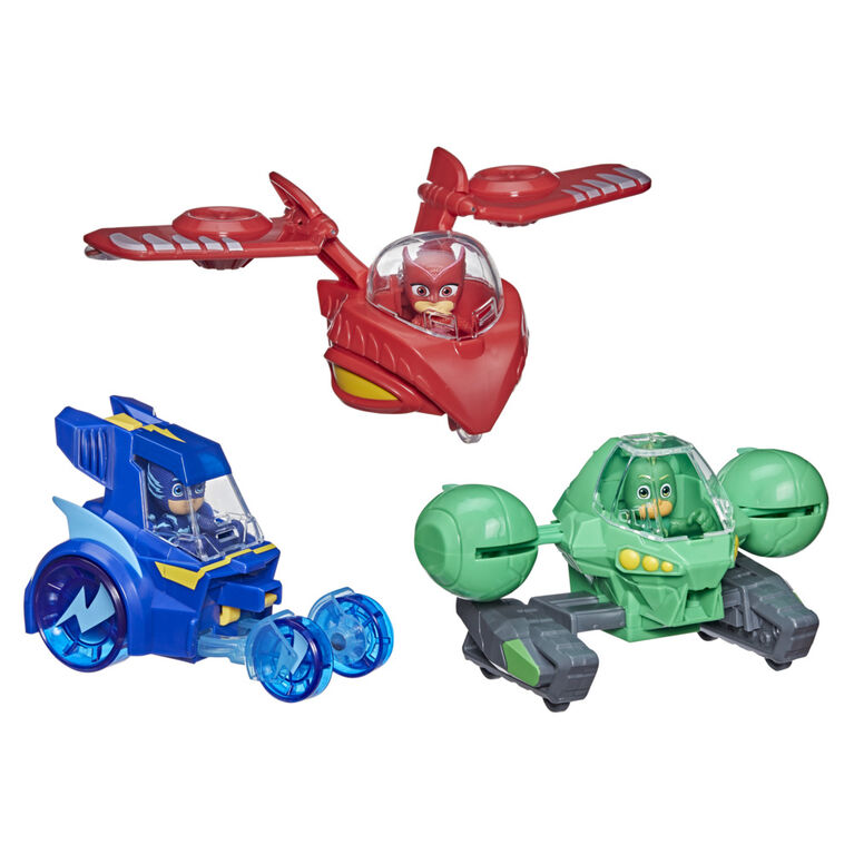 PJ Masks 3-in-1 Combiner Jet Preschool Toy, PJ Masks Toy Set