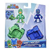 PJ Masks Gekko vs Night Ninja Battle Racers Preschool Toy, Vehicle and Action Figure