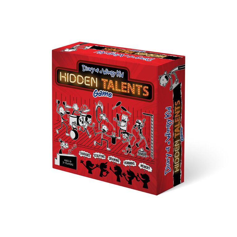 Diary of a Wimpy Kid Hidden Talents - Édition anglaise