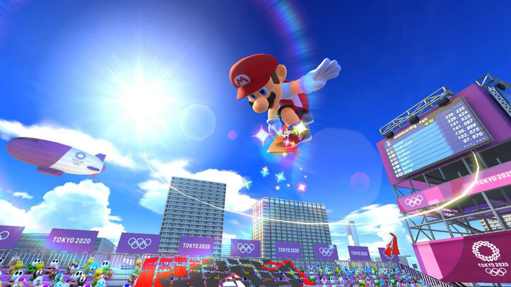 Mario and sonic at the olympic games smyths store