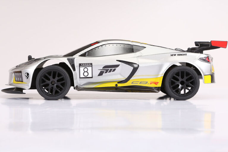 New Bright - Chevy 4x4 Sportscar - Corvette C8 Silver