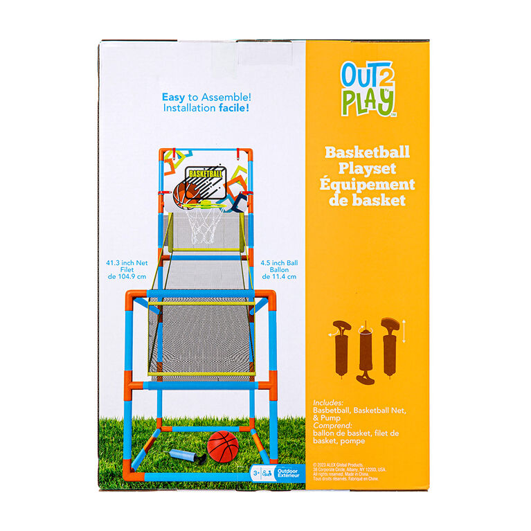 Out2Play - Basketball Playset
