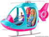 Barbie Helicopter, Pink and Blue with Spinning Rotor