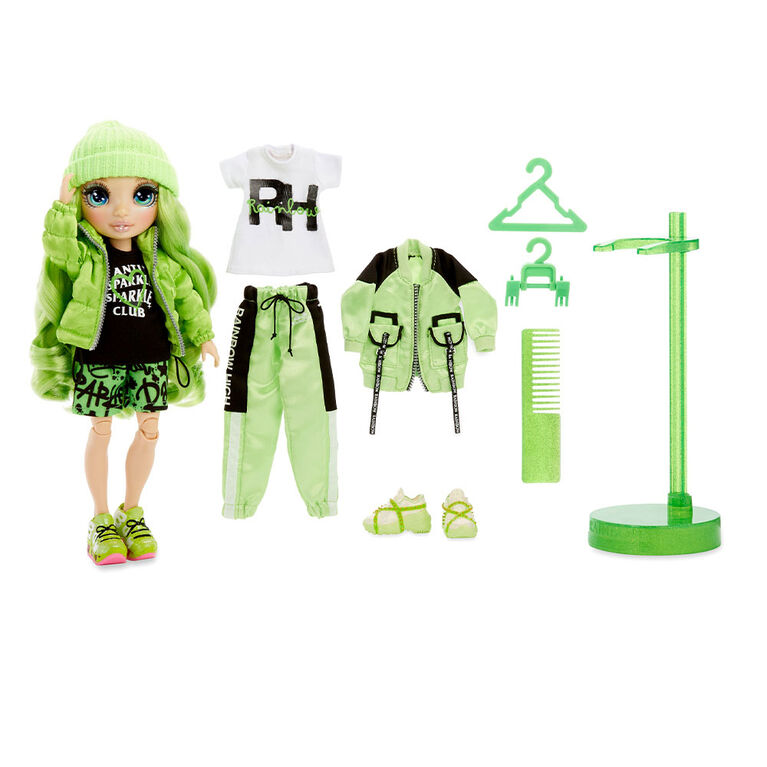 Rainbow High Jade Hunter Green Fashion Doll with 2 Outfits Toys R Us Canada