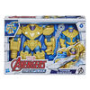 Marvel Avengers Mech Strike Action Figure Toy Infinity Mech Suit Thanos And Blade Weapon Accessory
