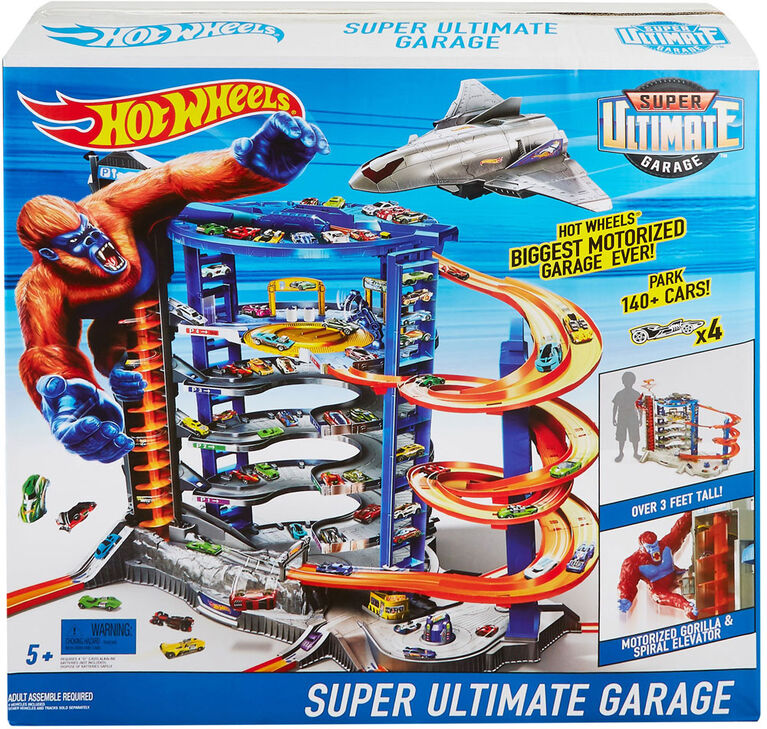 Hot Wheels - Coffret de jeu Super Garage Motorisé