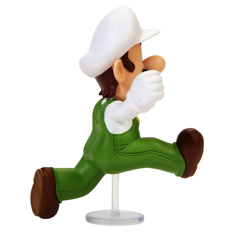 Nintendo 2.5" Limited Articulation Wave 25 - Fire Running Luigi