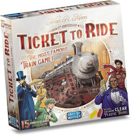 Ticket to Ride - Édition anglaise - les motifs peuvent varier