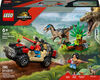 LEGO Jurassic World Raptor Off-Road Escape Dinosaur Toy - Building Toy for Kids, Ages 6+ - 76972