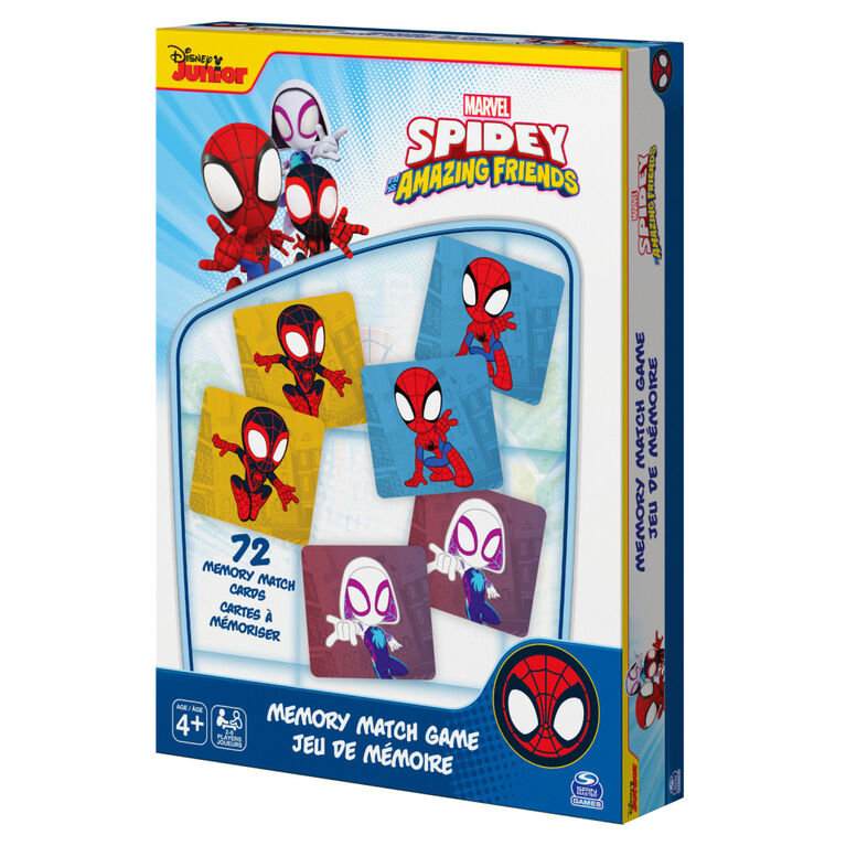 Marvel Spidey Amazing Friends Memory Match Game