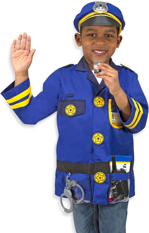 Melissa and Doug - Police Officer Role Play Costume