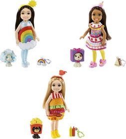 Barbie Club Chelsea Dress-Up Doll (6-inch) Wearing Costume with Pet and Accessories