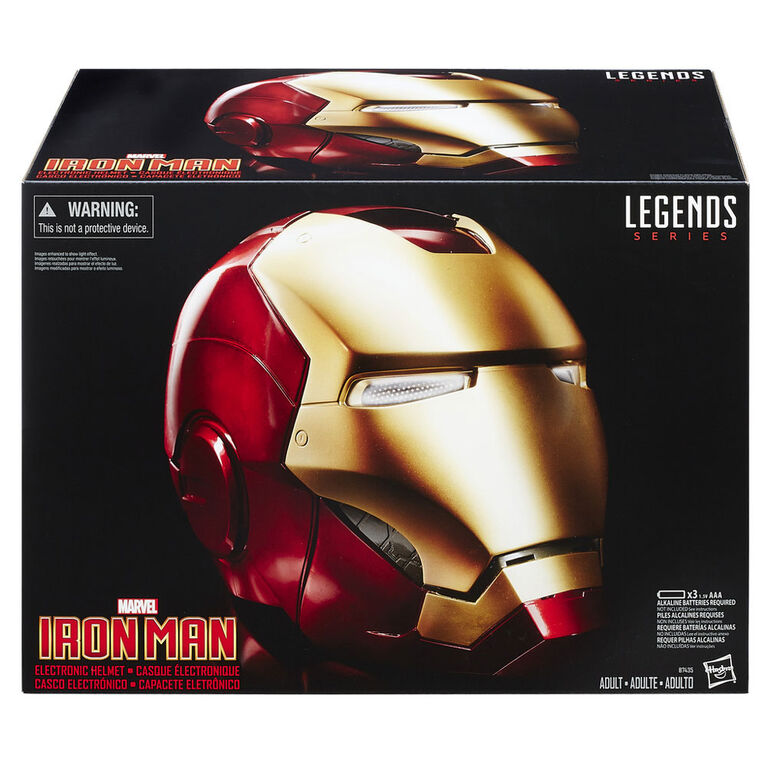 Marvel Legends Gear Iron Man Electronic Helmet