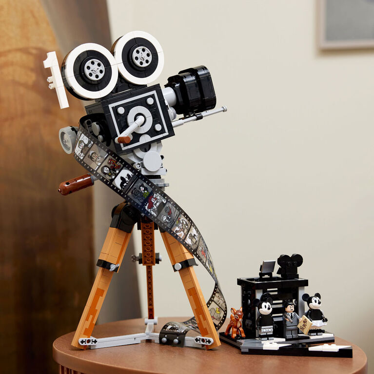 LEGO Disney Walt Disney Tribute Camera 43230 Building Kit; Disney's 100th Anniversary Set for Adult Fans (811 Pieces)
