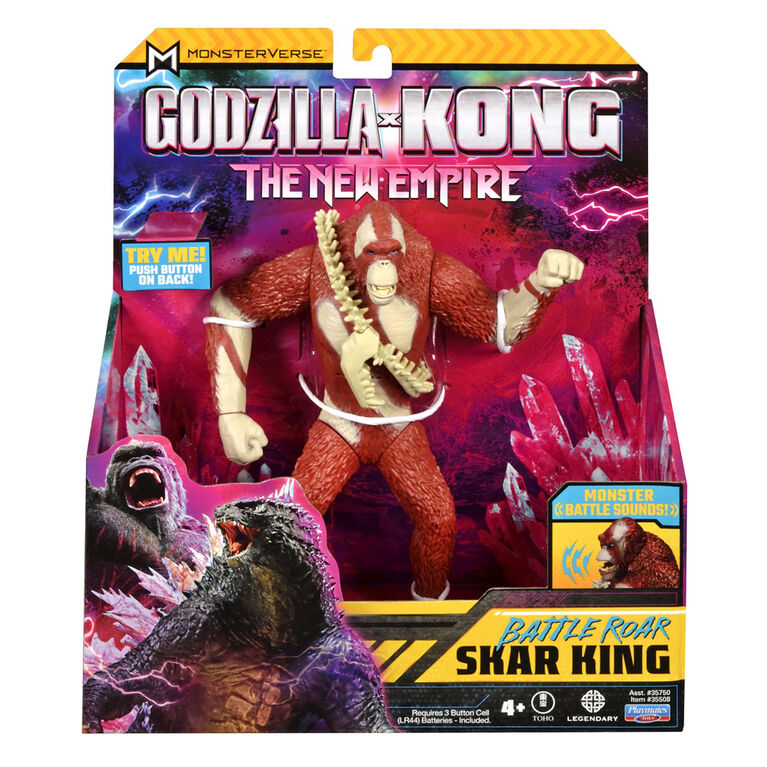 Godzilla x Kong 7"Figure Battle Roar Scar King