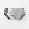 12-24m caleçons en coton biologique - bleu pâle