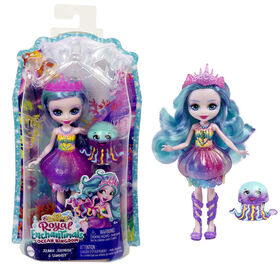 Royal Enchantimals Ocean Kingdom Jelanie Jellyfish and Stingley Doll - R Exclusive