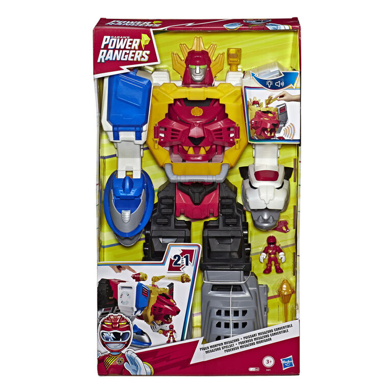 Playskool Heroes Power Rangers Puissant Megazord convertible