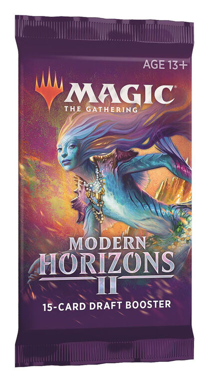 Magic the Gathering "Modern Horizons 2" Draft Booster Sleeve - English Edition