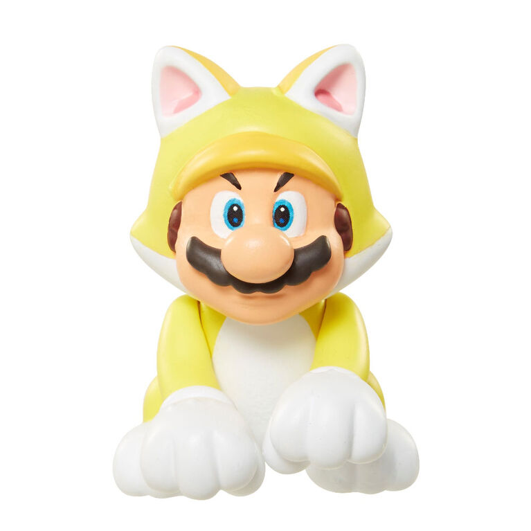Nintendo - 2,5 po Articulation limitée - Cat Mario