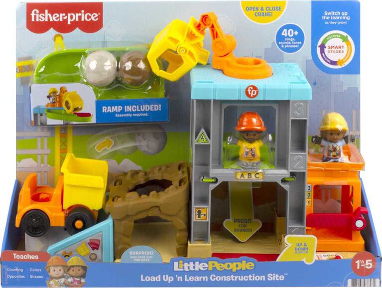 Fisher-Price - Little People Load Up 'n Learn Construction Site