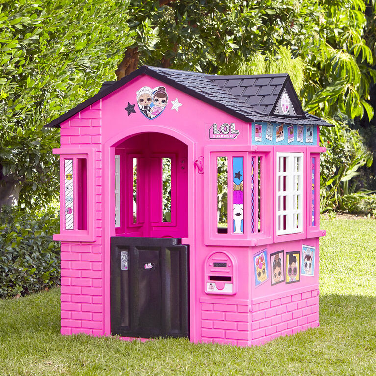 LOL Surprise! Indoor and Outdoor Cottage Playhouse with Glitter
