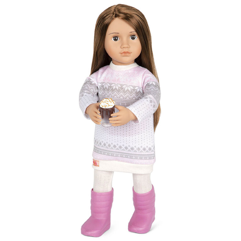 Our Generation - Sandy Deluxe Log Cabin Doll