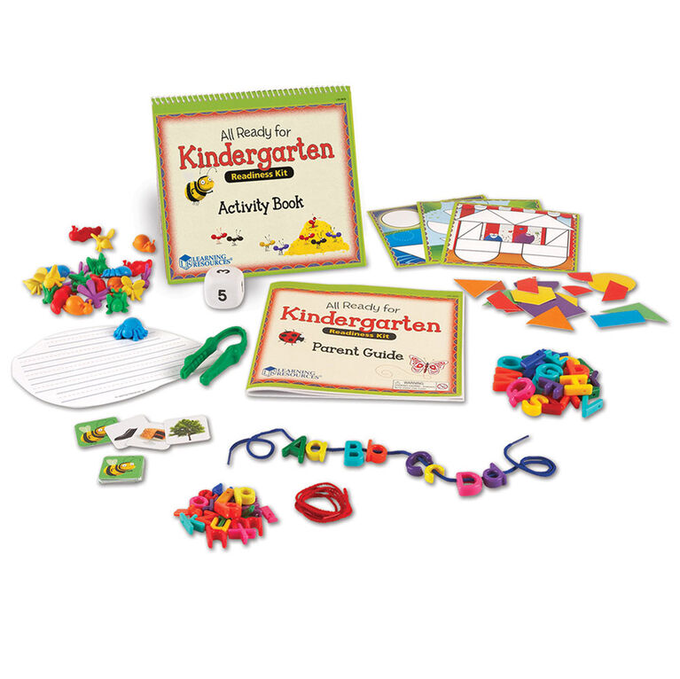 Learning Resources All Ready for Kindergarten Readiness Kit - English Edition